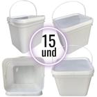 Balde 3.6L Para Colocar No Freezer - 15 Pcs - Nastripack