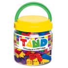 Balde Blocos De Montar Infantil Tand 150 Peças - Toyster