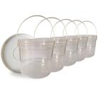 Balde De Catchup Transparente 2.2L 5 Pçs