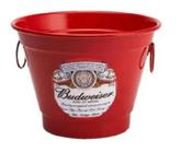 Balde De Gelo Aluminio 6,5 Litros Budweiser - Lider Mix