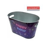 Balde de gelo happy hour oval para cerveja em metal de 10l - ETILUX IMP E DIST DE ART DE CU