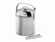 Balde de Gelo Inox 1,3L com Pinça Tramontina