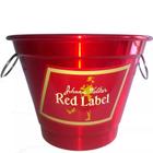 Balde De Gelo Térmico Em Alumínio 6,5L Whiskey Red Decor