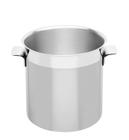 Balde de gelo tramontina cosmos em aço inox com acabamento fosco sem tampa 12 cm 1,5 l 61219120