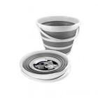 Balde dobravel bompack branco 10lts