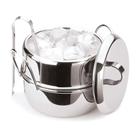 Balde Gelo Inox Térmico 1L Garrafas Cerveja Bebida Pegador - Forma Inox