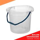 Balde Graduado 8 Litros Plasvale - Ref. 360