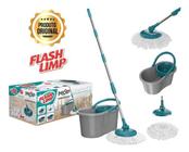 Balde Limpador Multiuso Spin Mop Flash Limp Veja