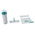 Balde Mop Fit Microfibra Rodo Mágico Lava e Seca Flash Limp