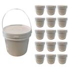Balde Para Escoar Liquidos 2.2L Branco 15 Pçs