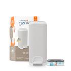 Balde para Fraldas Diaper Genie Select Grey - Aço Inoxidável