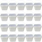 Balde Para Microempresas De 3.6L Retangular Com Tampa Lacre