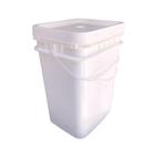 Balde Plast 20L Retang Para Limpeza Em Geral
