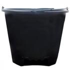 Balde Pvc Nova Preto 12L