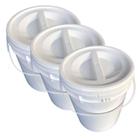 Balde Ursinho Tupperware 12L Tampa De Rosquear