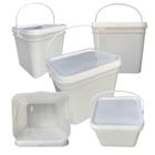 Baldes Para Insumos Transparente 2.4L 5 Pçs