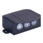 Balizador De Solo LED Sobrepor 3W 3000K 270LM Itho Preto Bivolt Nordecor