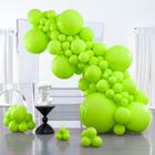 Balloon PartyWoo Lime Green, pacote de 127 unidades de tamanhos diferentes