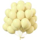 Balloon PartyWoo Pastel Yellow 12 polegadas, 50 unidades para decoração