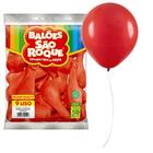 Balões 09 Liso Com 50un Bexigas Vermelho Quente 108105650 - São Roque