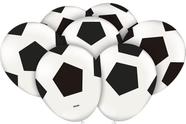 Balões P/ Festa (Tema: Bola De Futebol - Tam.: 9") - Contém 50 Unidades - Festcolor
