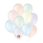 Balões P/ Festa (Tema: Candy Colors - Sortidos - Tam.: 9") - Contém 25 Unidades