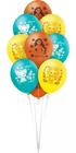 Balões P/ Festa (Tema: Moana - Tamanho: 9") - Contém 25 Unidades - Regina