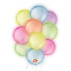 Balões P/ Festa (Tema: Neon - Sortidos - Tam.: 5") - Contém 25 Unidades - Balões São Roque