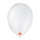 Balões São Roque Branco Polar Liso 9 Pol Pc 50un 102143