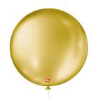 Balões São Roque Dourado Cintilante 8 Pol Pc 25un 147373