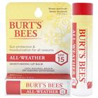Bálsamo labial Burts Bees, hidratante para todos os climas, SPF 15