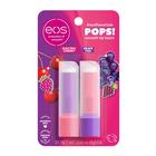 Bálsamo labial eos FlavorLab Pops! Fizz elétrico de cereja e uva, pacote com 4 ml