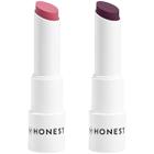 Bálsamo labial Honest Beauty Tinted, pacote com 2 extratos de açaí e abacate