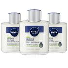Bálsamo Pós-Barba Nivea Men Sensitive Soothing - 100ml (Kit com 3 Unidades)