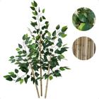 Bambu da Sorte Artificial Permanente Sem Vaso Decoração