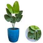 Bananeira Artificial Premium E Vaso Bojo Completo Decoração - PlantaImport