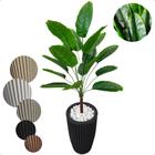 Bananeira Ornamental Planta Artificial com Vaso Decoração