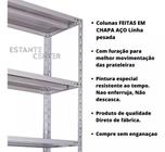 Bancada De Aço Industrial Multiuso 1 Metro- Até 300kg L2 - Estante Center