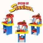 Bancada de Ferramentas Infantil Oficina de Brinquedo Senninha 47cm