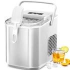 Bancada Ice Maker Crzoe 26 libras/24 horas 9 cubos 6 minutos de branco