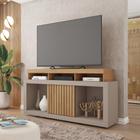 Bancada Rack Para TV até 55 Polegadas Frost Marrom Caemmun