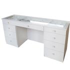 Bancada vidro para penteadeira 9 gavetas 100% MDF - Dom Móveis