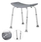 Banco Banqueta Para Banho Simples Em Alumínio Suporta Até 130 Kg - Hidrolight