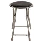 Banco Dobrável 45x30cm Preto Casa Bonita