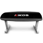 Banco Reto Kikos Br-21 Até 130Kg Treino Fitness Academia