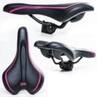 Banco Selim Bicicleta Mtb Speed 280 x 170mm Premium RVS Selle Royal Preto e Rosa