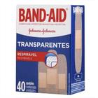 Band Aid Curativo Transparente Cx 40 Un
