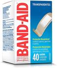 Band-Aid Curativos Transparentes 40 unidades