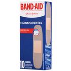 Band-aid transparente com 10 unidades
