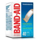 Band-aid transparente com 40 unidades